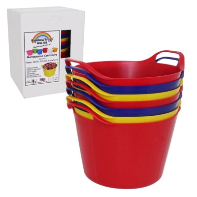 Rainbow Trug Mini-Tub PRIMARY COLOURS Collection