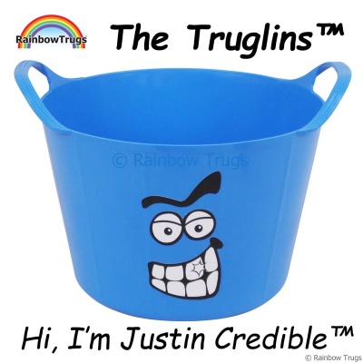 Truglin Justin Credible (Small) Die-cut Sticker Set