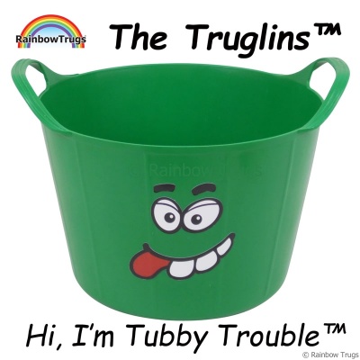 Truglin Tubby Trouble (Small) Die-cut Sticker Set