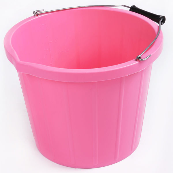 pink 5 gallon bucket