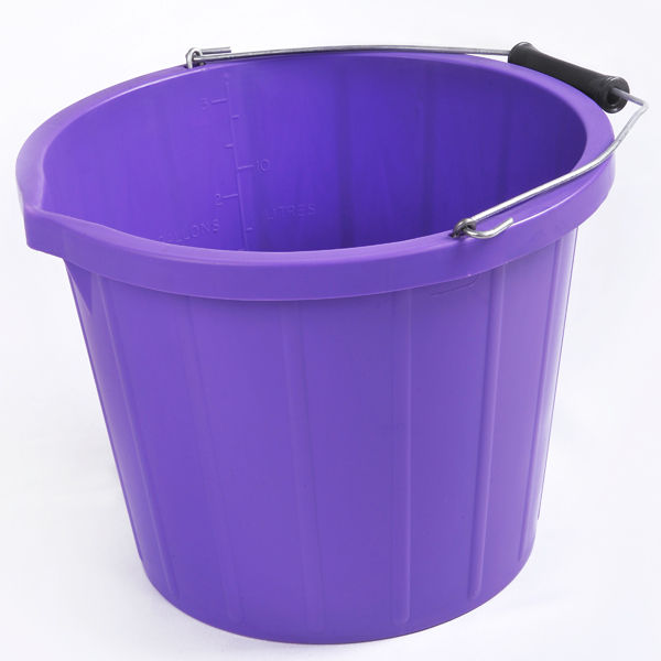 purple bucket